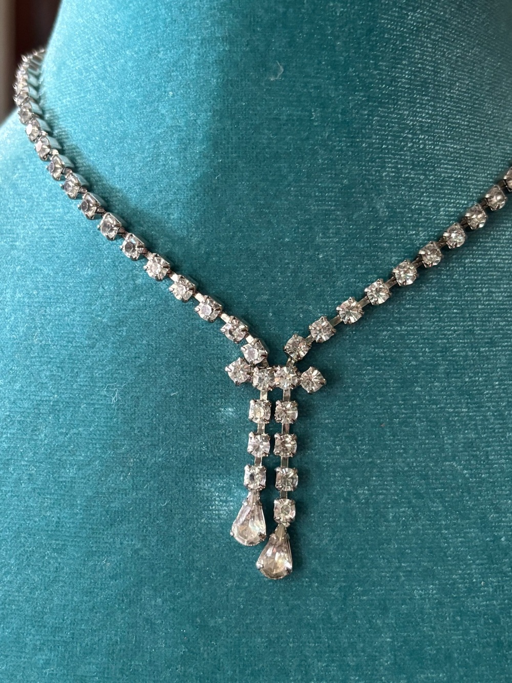 Vintage MCM Rhinestone Necklace